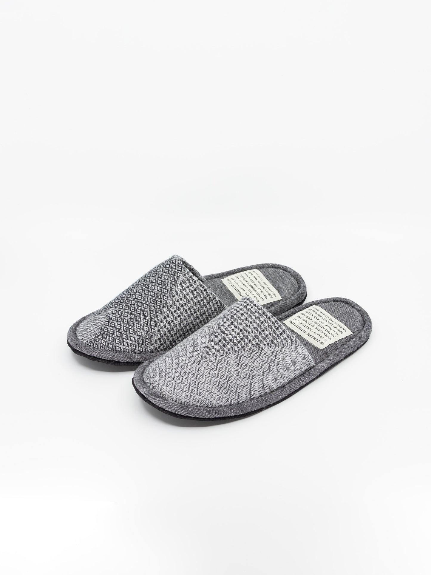 SLIM SLIPPER -Ribbed Cotton-
