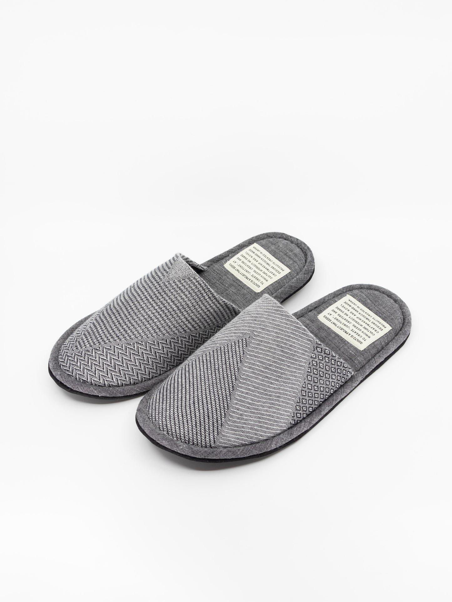 SLIM SLIPPER -Ribbed Cotton-