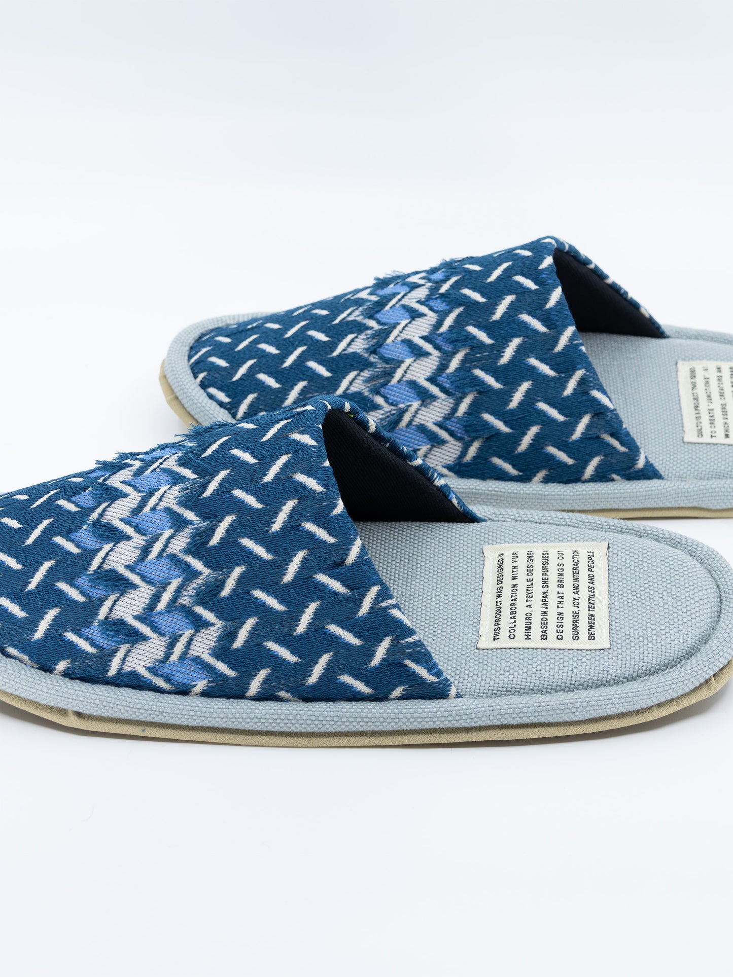 EGG SLIPPER -SNIPSNAP geometric BL-