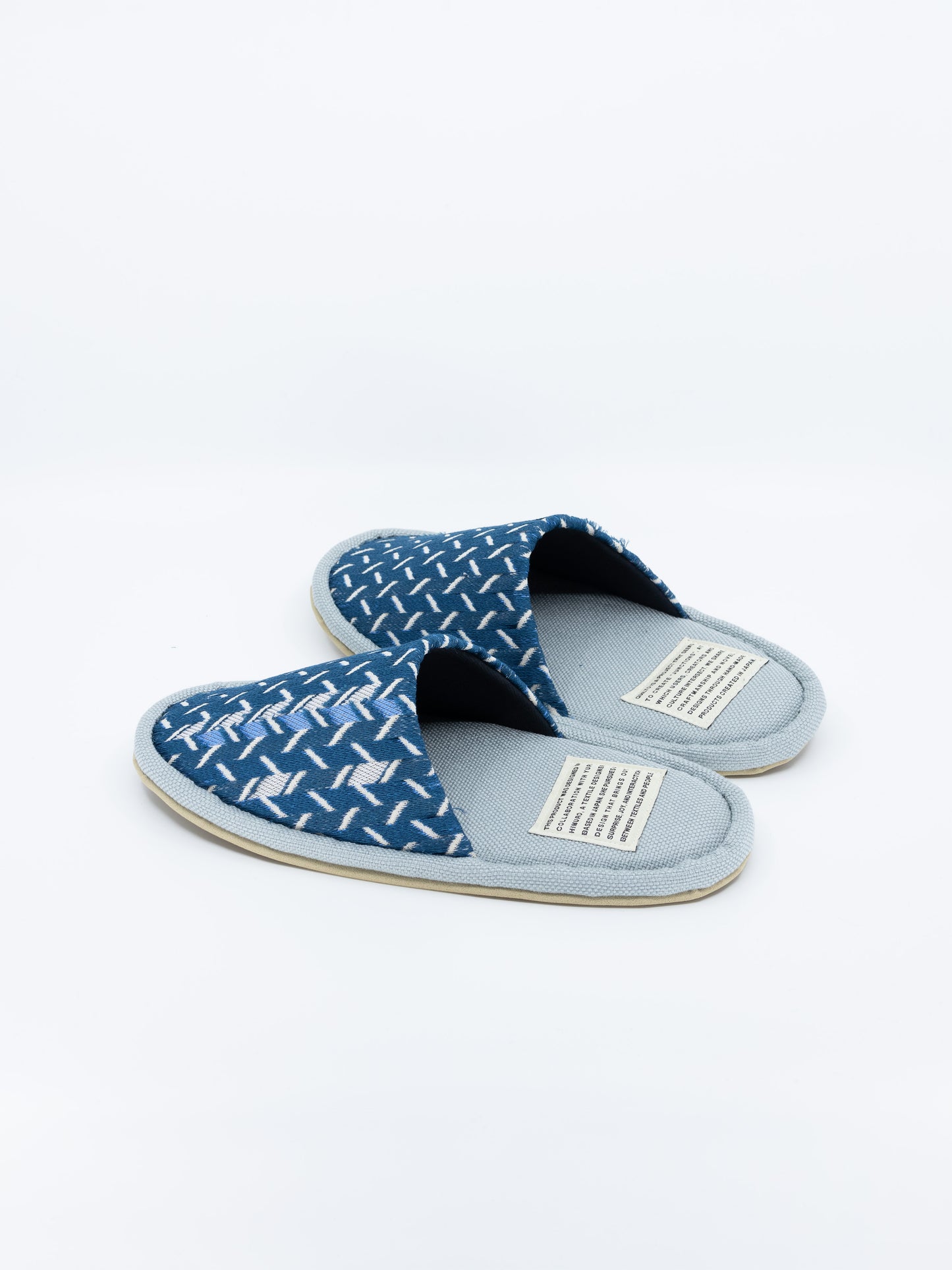 EGG SLIPPER -SNIPSNAP geometric BL-