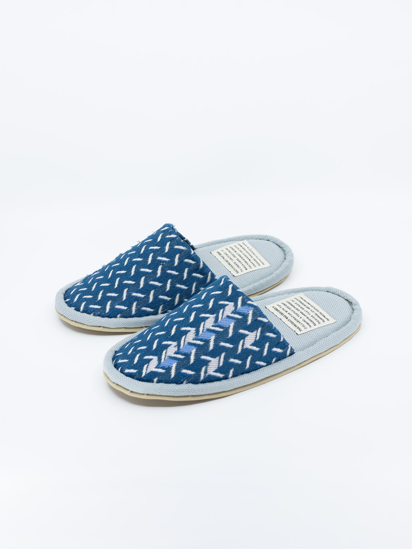 EGG SLIPPER -SNIPSNAP geometric BL-