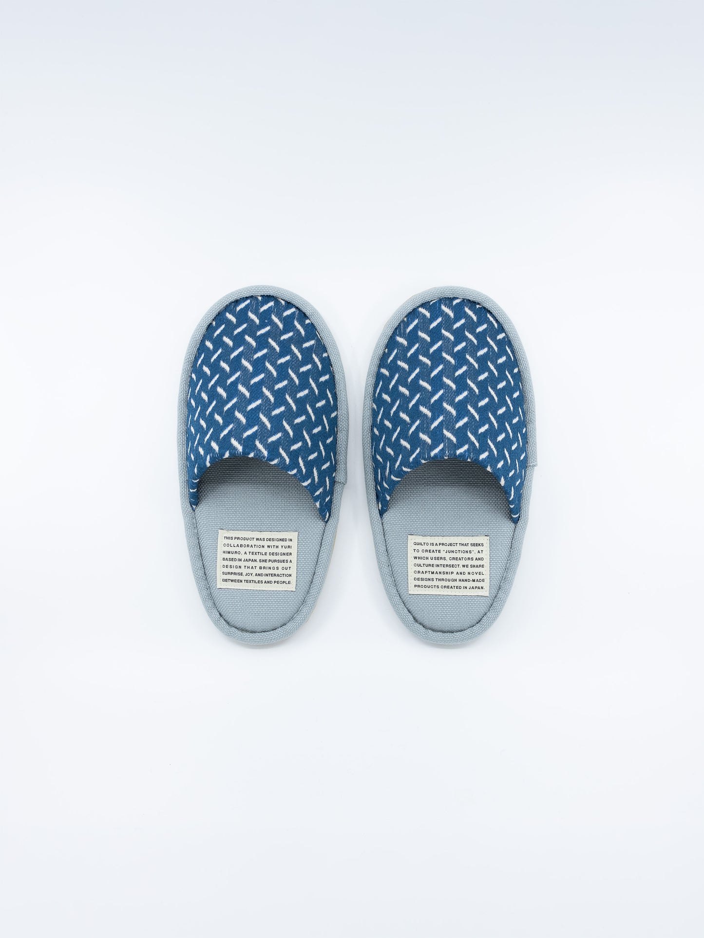 EGG SLIPPER -SNIPSNAP geometric BL-